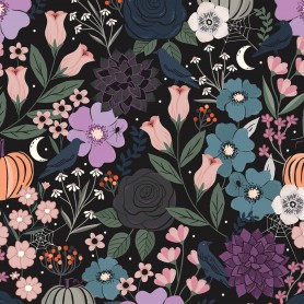 Tissu spellbound fleurs Dashwood